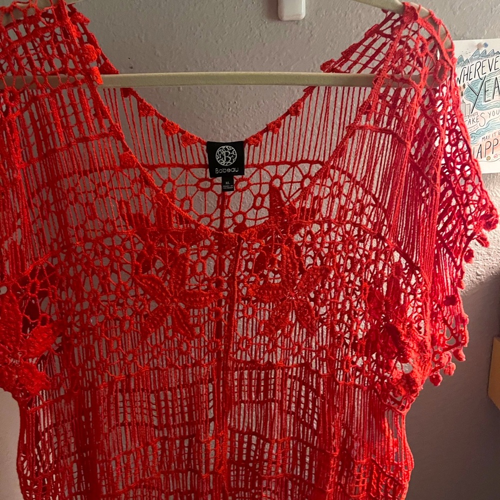 Bobeau coral top